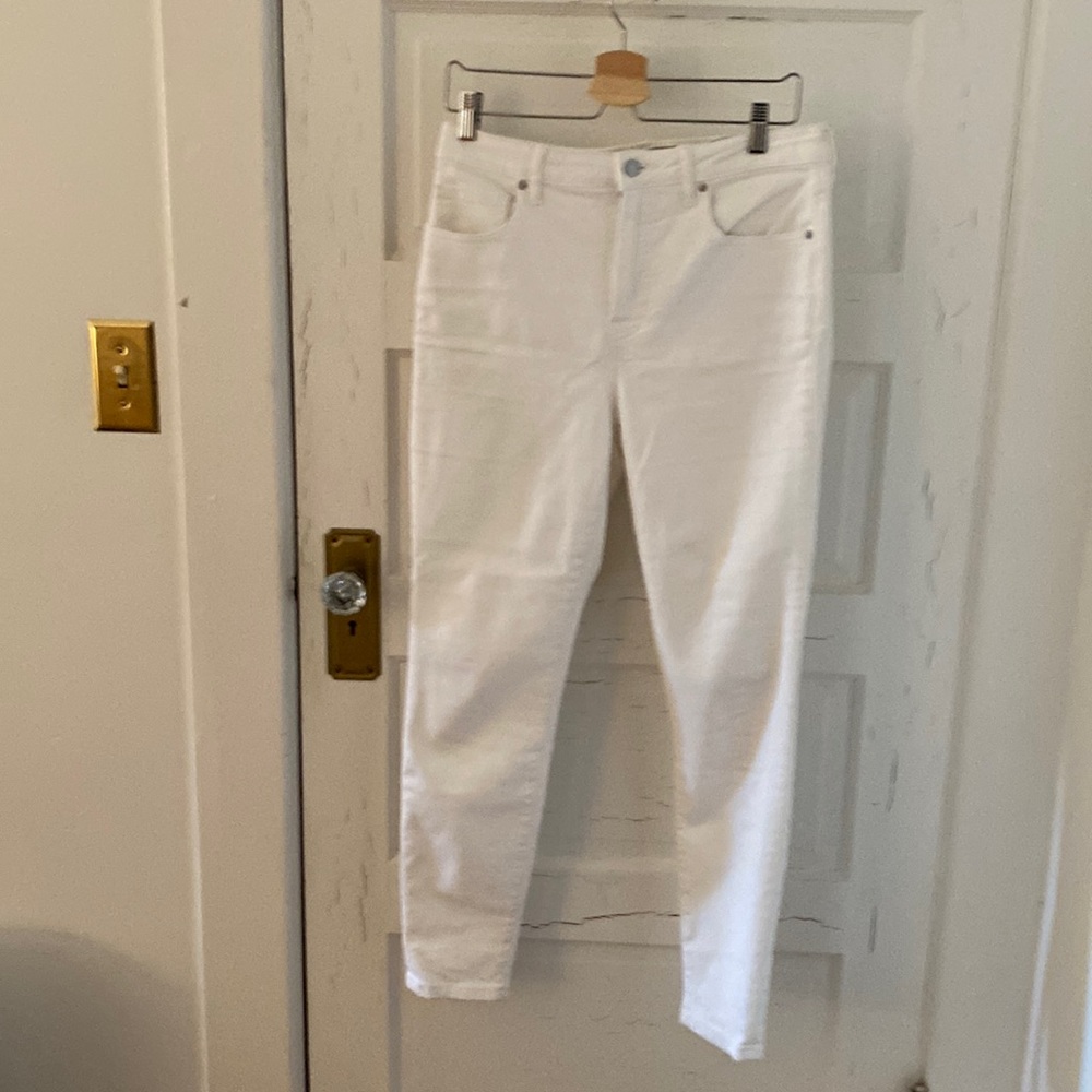 the curvy high rise skinny jean, everlane, size 30